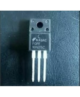 1X FQPF16N25 MOSFET N-CH 250V 16A TO-220 16N25