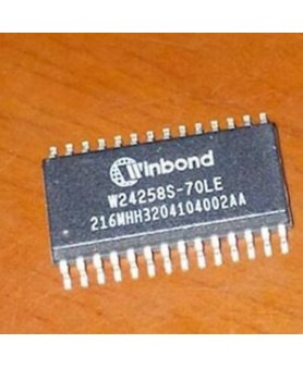 1X NEO GEO W24258S-70LE 32K X 8 CMOS STATIC RAM SOP28 