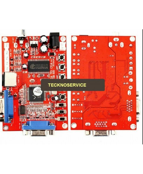 Arcade VGA a CGA GBS-8100 CVBS S-Video Video Converter 