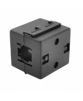 Black Square Noise Suppressor Ferrite Core Filter for 14mm Cable