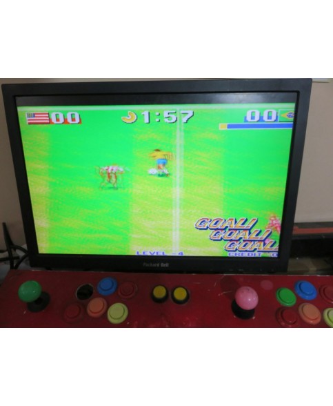 GOAL! GOAL! GOAL! MVS SNK NEO GEO GAME CARTRIDGE ARCADE GAME