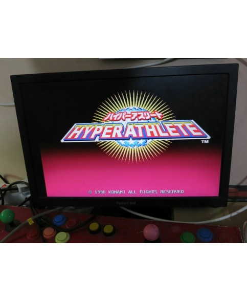 HYPER ATHLETE JAMMA PCB FOR ARCADE GAME KONAMI 1996