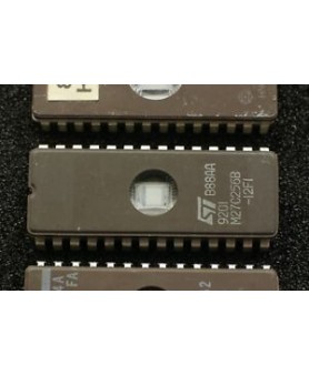  1PCS M27C256 EPROM UV 256K-Bit 32K x 8  28-Pin