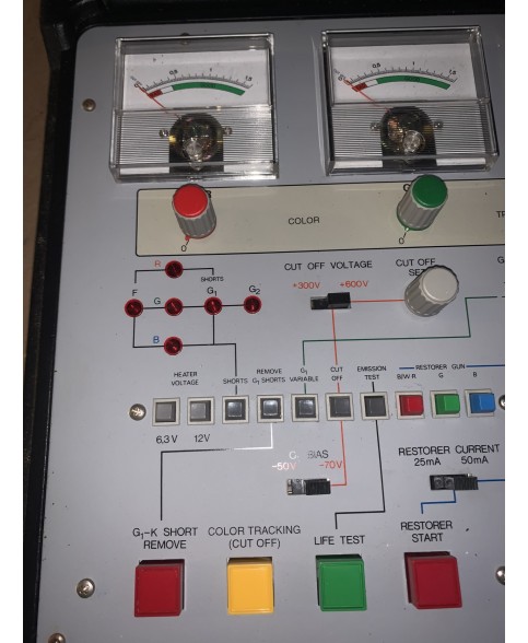 B&K PRECISION 490B CRT TESTER / REJUVENATORS ANALYZER LIKE NEW