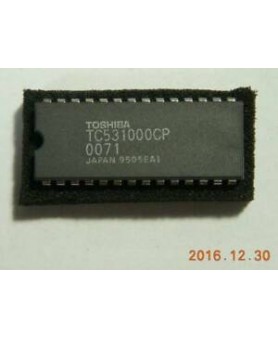 1 PCS TC531000CP MEMORY 128K X 8 MASK PROM, 120 ns, 28 Pin Plastic DIP