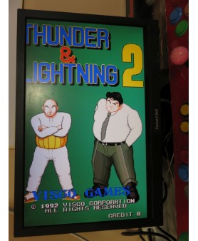 THUNDER & LIGHTNING 2 - VISCO -  JAMMA ARCADE VIDEO GAME PCB