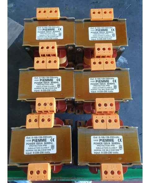 150W ISOLATION TRANSFORMER. FOR ARCADE 220-230 / 100- 128 - 220