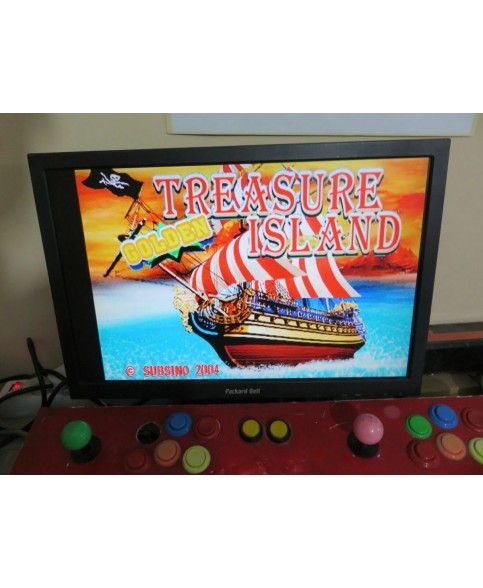 TREASURE ISLAND GOLDEN  Jamma PCB for Arcade Game SUBSINO